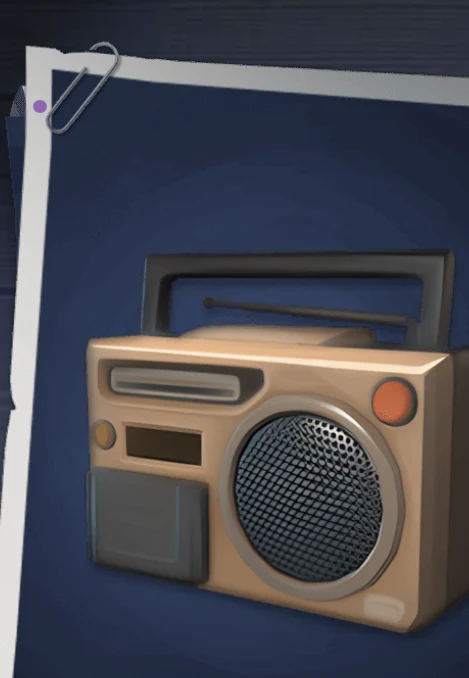Boombox item reference